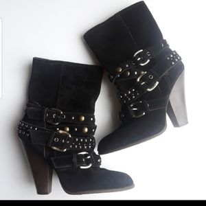 Steve Madden |Rusttik studded suede booties